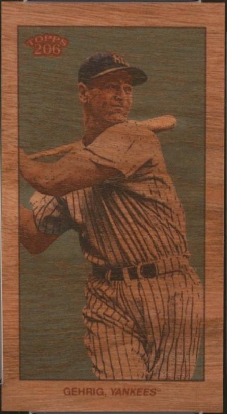 Lou Gehrig [Wood]