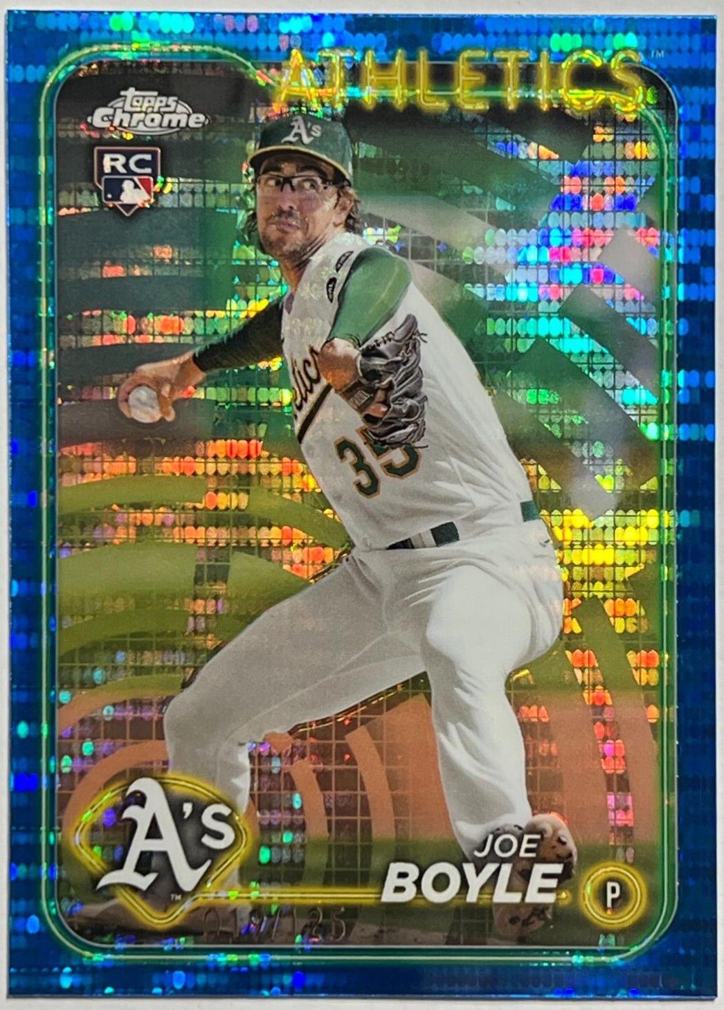 Joe Boyle [Sonar Blue Refractor] #91