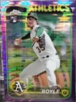 Joe Boyle [Sonar Purple Refractor] #91