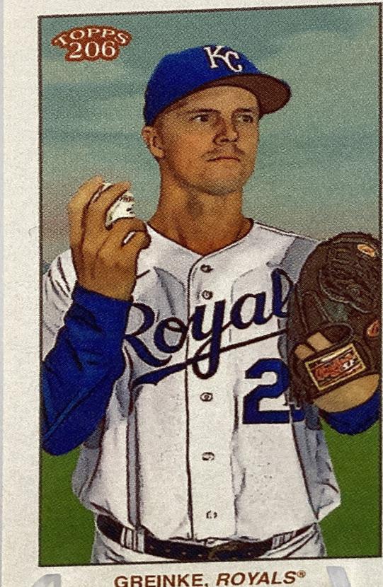 Zack Greinke [Blank Backs]