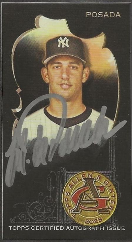 Jorge Posada [X Black] #MA-JPO