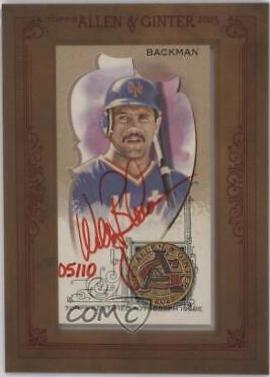 Wally Backman [Red Ink] #MA-WBA