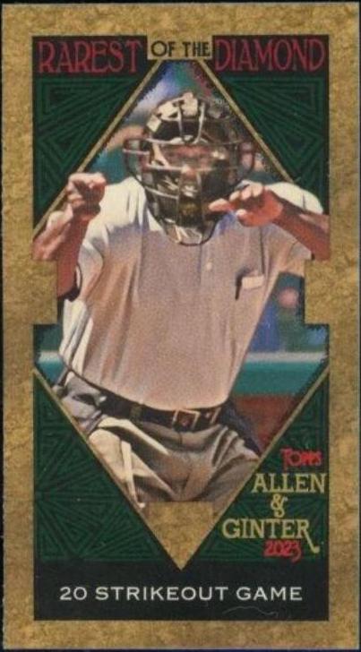 20 Strikeout Game #MROD-1