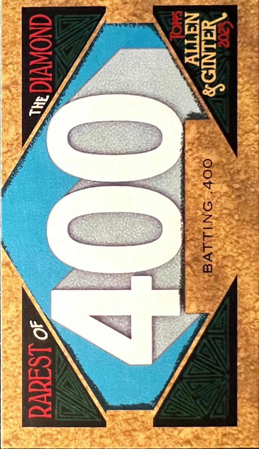 Batting . 400 #MROD-10