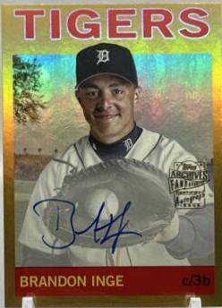 Brandon Inge [Gold] #64FF-BI