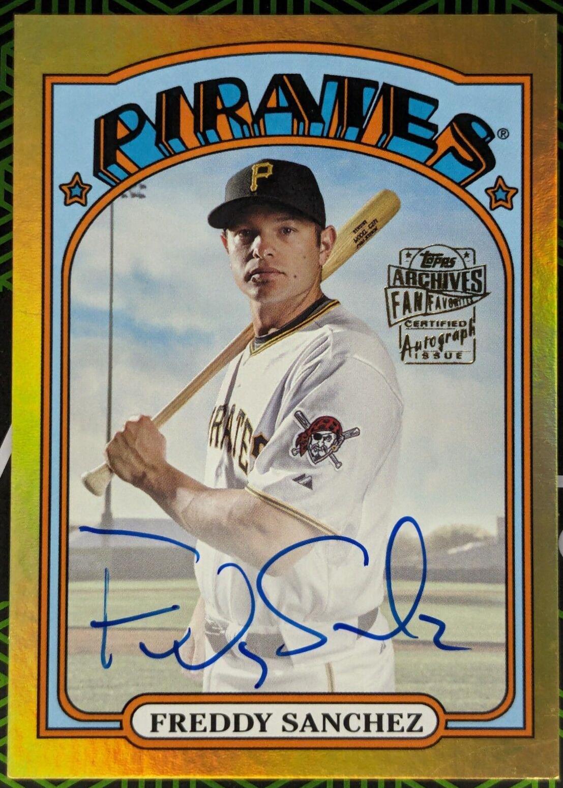 Freddy Sanchez [Gold] #72FF-FS