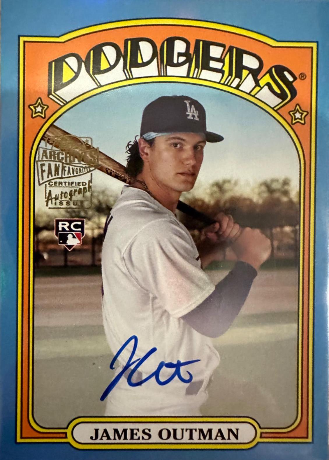 James Outman [Blue] #72FF-JO