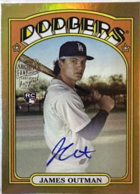 James Outman [Gold] #72FF-JO