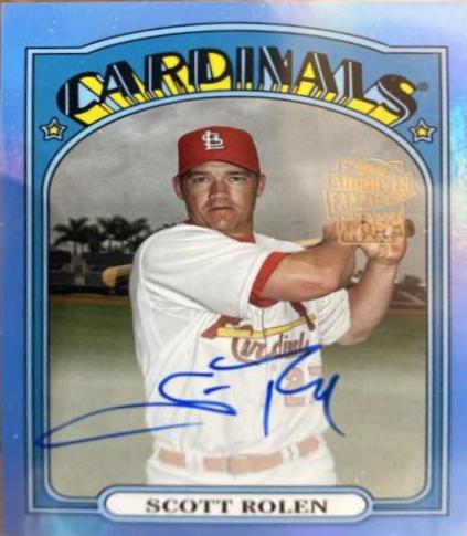 Scott Rolen [Blue] #72FF-SR