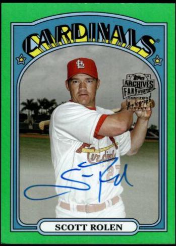 Scott Rolen [Green] #72FF-SR