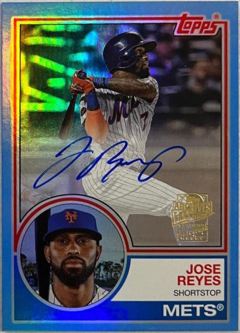 Jose Reyes [Blue] #83FF-JR