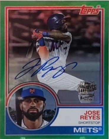Jose Reyes [Green] #83FF-JR