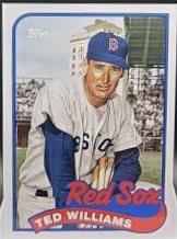 Carl Yastrzemski, Ted Williams #89DH-19