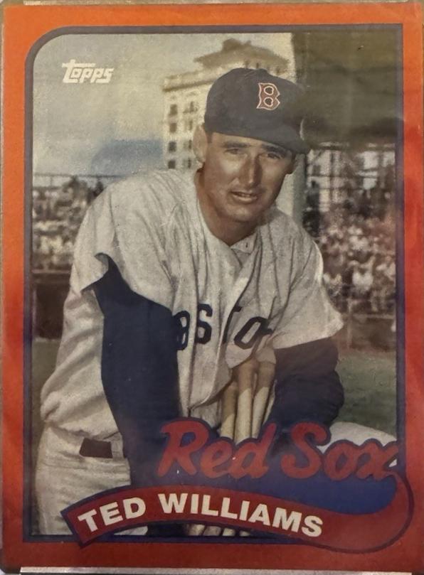 Carl Yastrzemski, Ted Williams [Red] #89DH-19