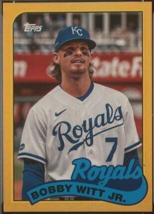 George Brett, Bobby Witt Jr. [Gold] #89DH-21