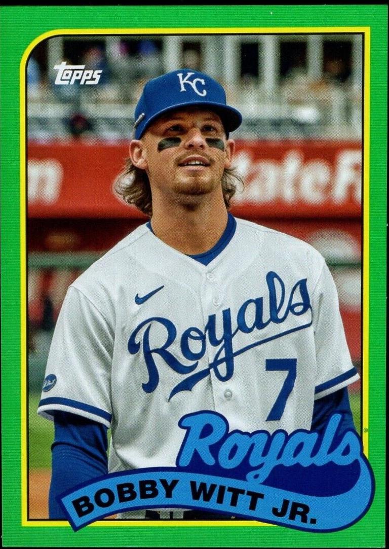 George Brett, Bobby Witt Jr. [Green] #89DH-21