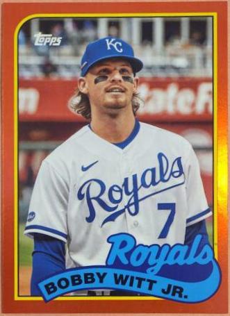 George Brett, Bobby Witt Jr. [Red] #89DH-21