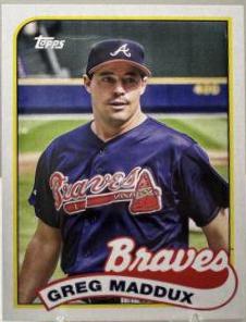 John Smoltz, Greg Maddux #89DH-24
