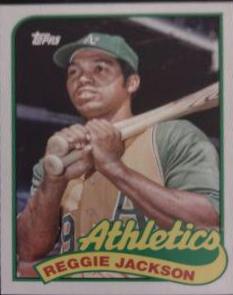 Mark McGwire, Reggie Jackson #89DH-23
