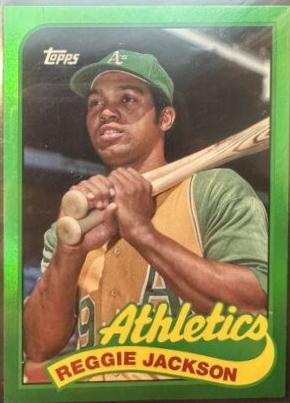 Mark McGwire, Reggie Jackson [Green] #89DH-23