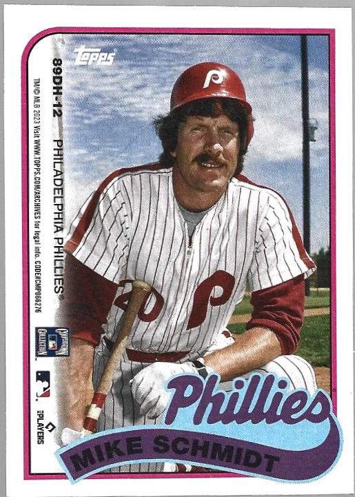 Mike Schmidt, Bryce Harper #89DH-12