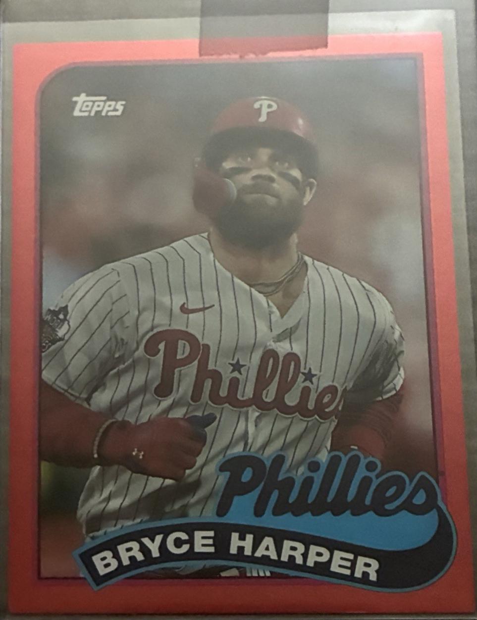 Mike Schmidt, Bryce Harper [Red] #89DH-12
