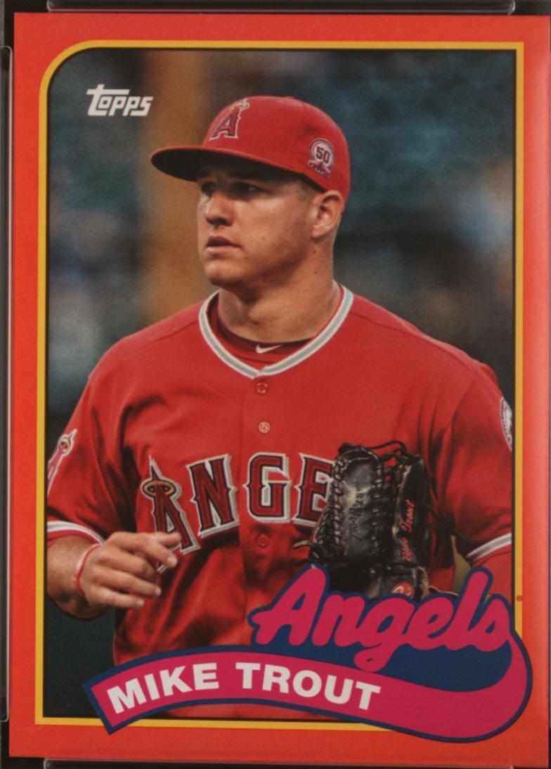 Mike Trout, Shohei Ohtani [Red] #89DH-5