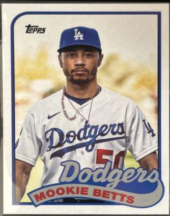 Mookie Betts, Jackie Robinson #89DH-8
