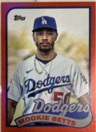Mookie Betts, Jackie Robinson [Red] #89DH-8