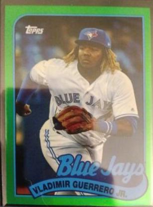 Vladimir Guerrero, Vladimir Guerrero Jr. [Green] #89DH-3