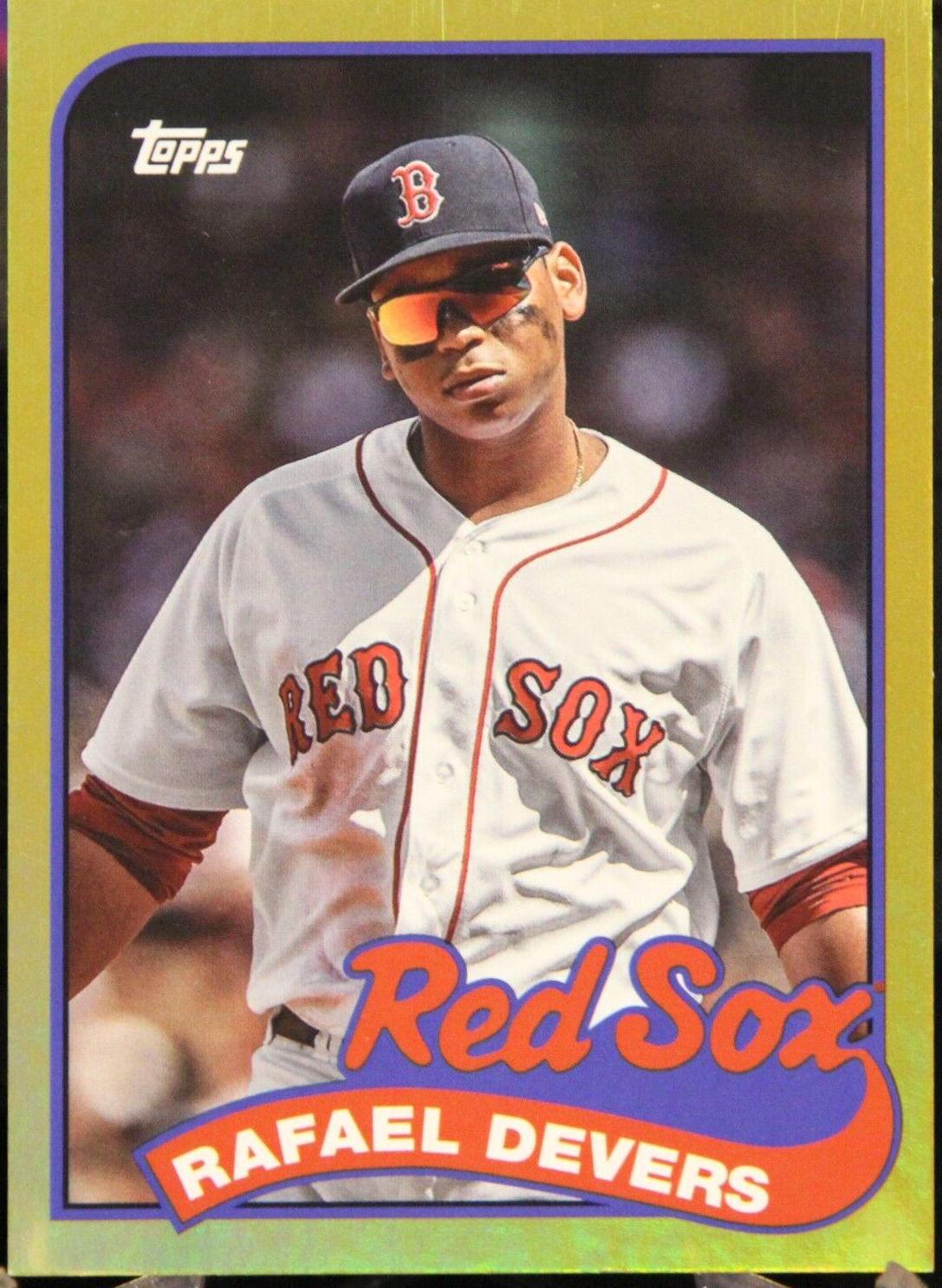 Wade Boggs, Rafael Devers [Gold] #89DH-7