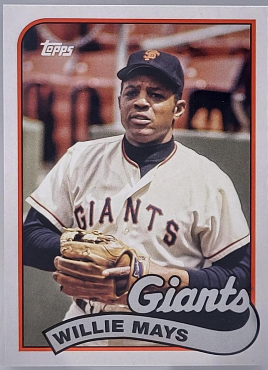 Willie McCovey, Willie Mays #89DH-10