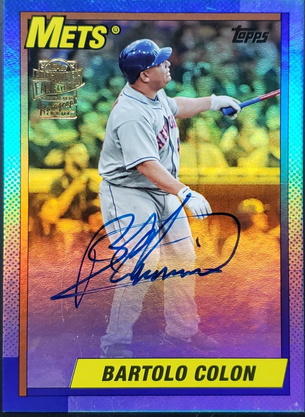 Bartolo Colon [Gold] #90FF-BC