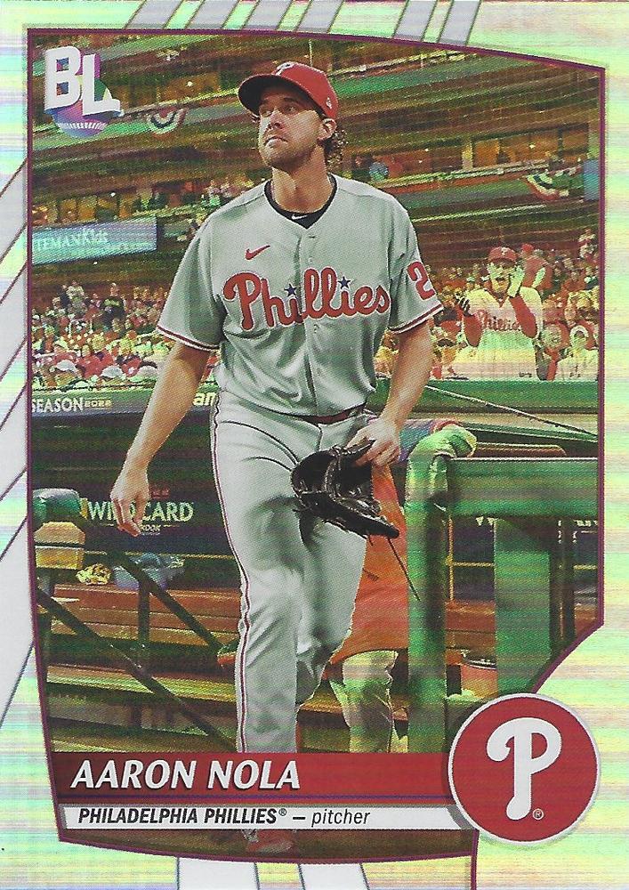 Aaron Nola [Rainbow Foil] #244
