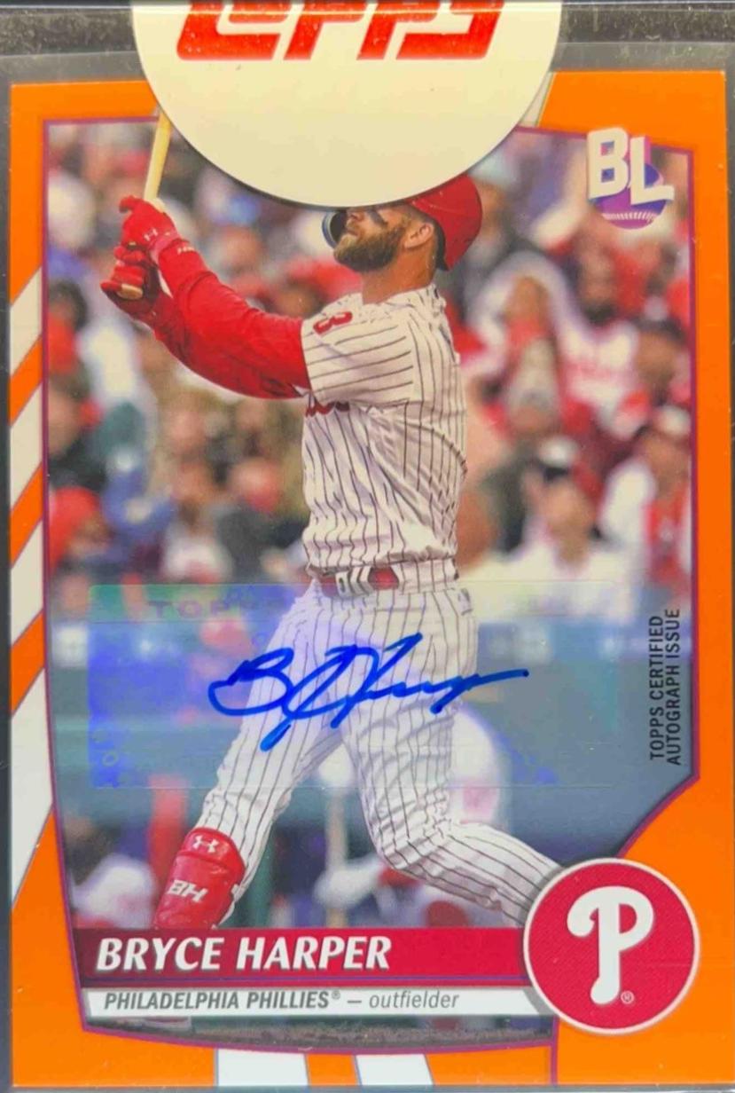 Bryce Harper [Electric Orange Autograph] #3