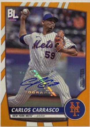 Carlos Carrasco [Electric Orange Autograph] #162