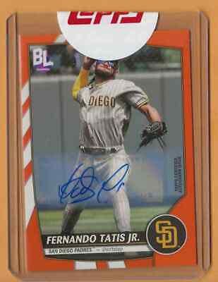 Fernando Tatis Jr. [Electric Orange Autograph] #23