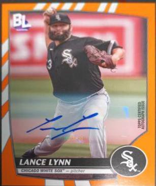 Lance Lynn [Electric Orange Autograph] #166