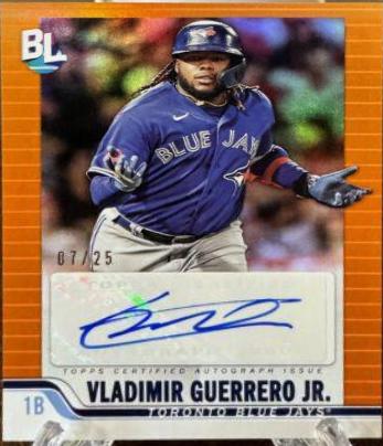 Vladimir Guerrero Jr. [Electric Orange Autograph] #185
