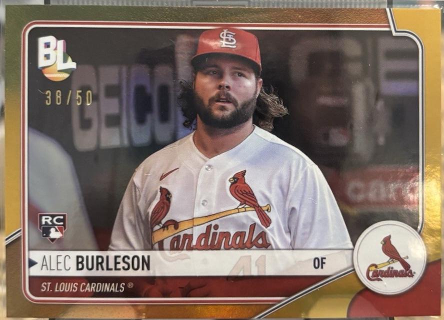Alec Burleson [Gold] #WR-51