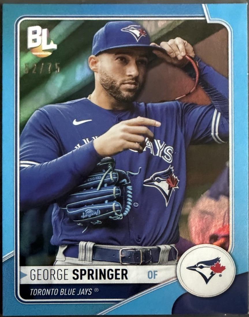 George Springer [Blue] #WR-72