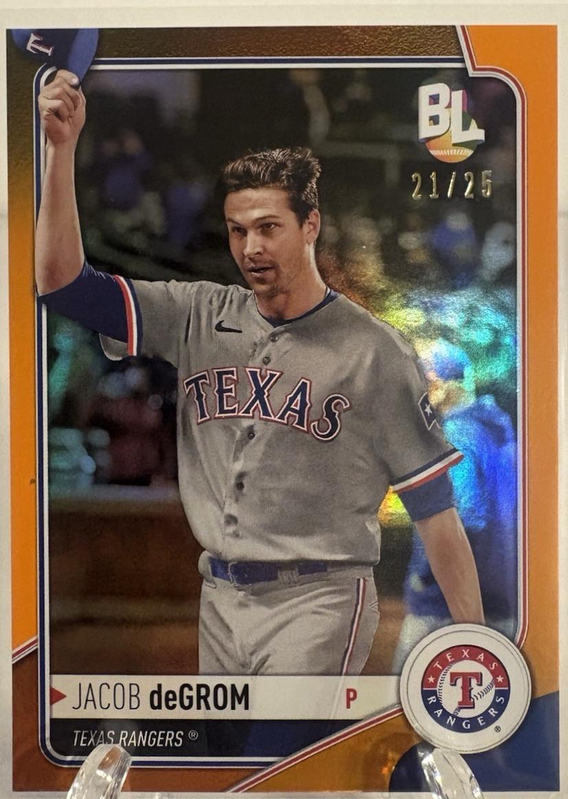 Jacob deGrom [Orange] #WR-15