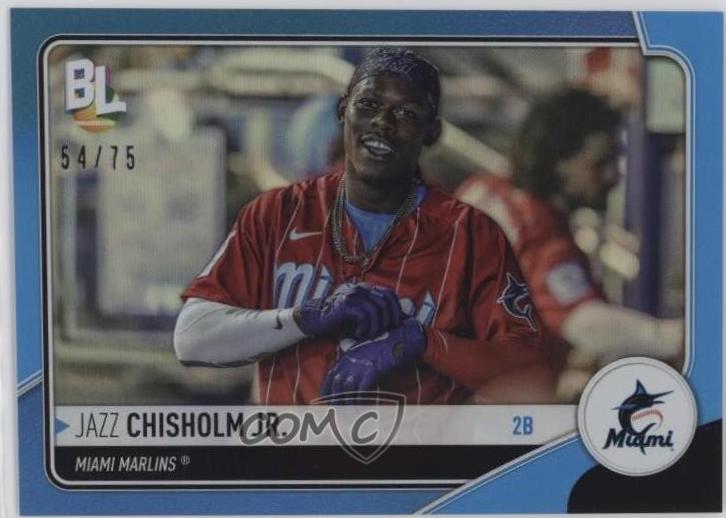 Jazz Chisholm Jr. [Blue] #WR-74