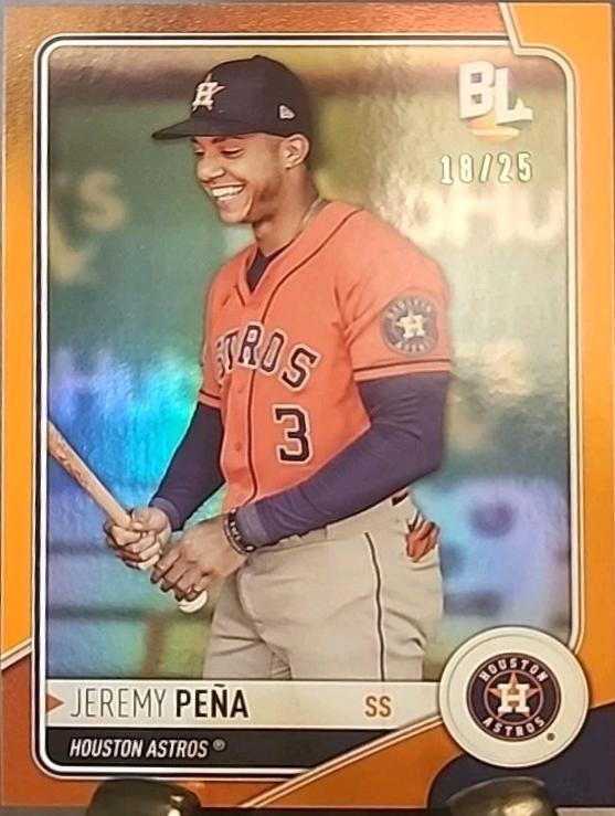Jeremy Pena [Orange] #WR-80