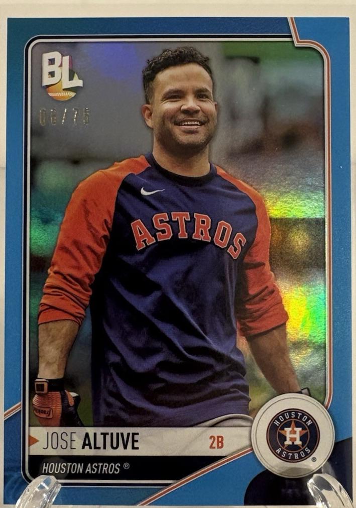 Jose Altuve [Blue] #WR-41
