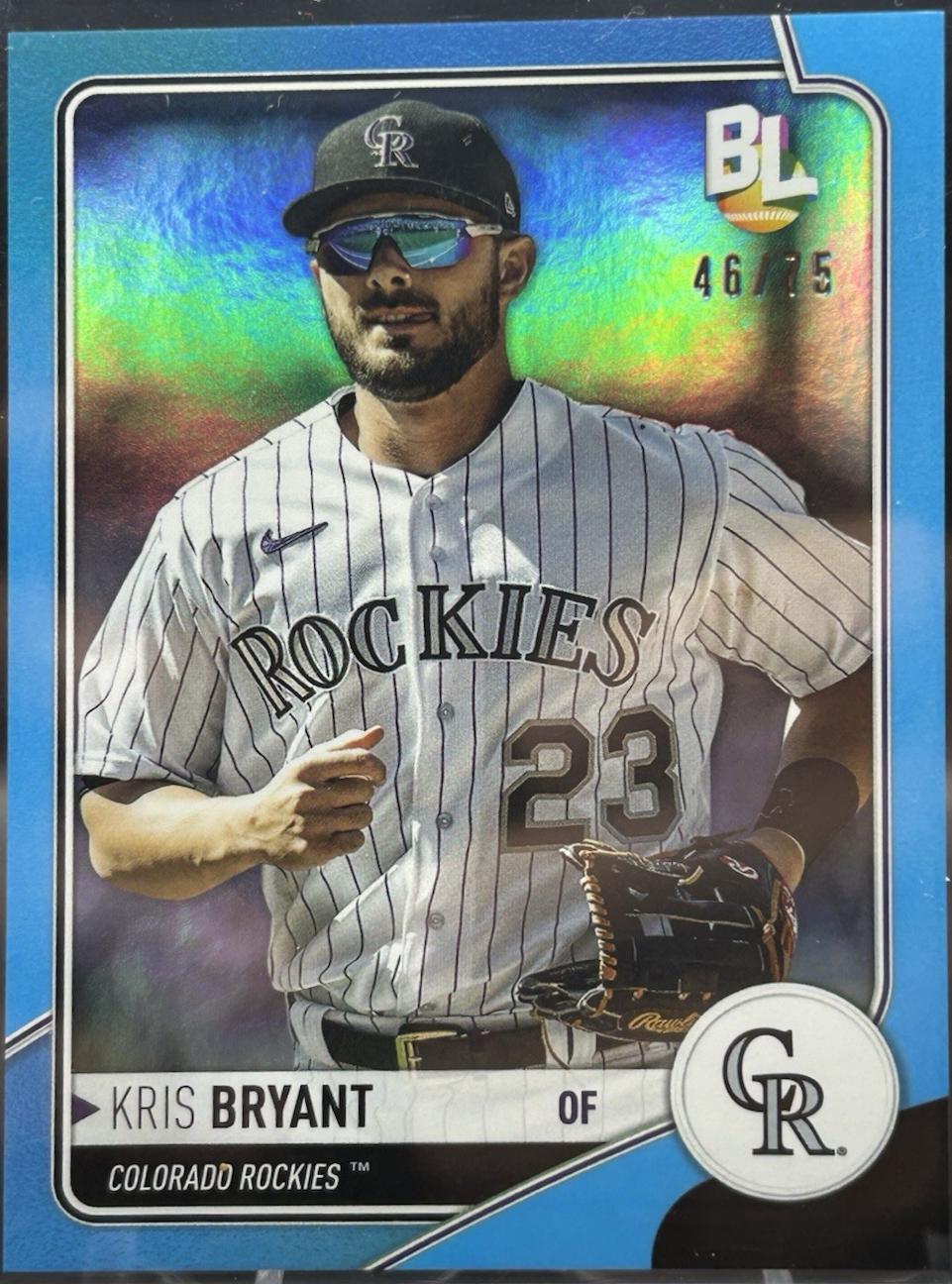 Kris Bryant [Blue] #WR-85