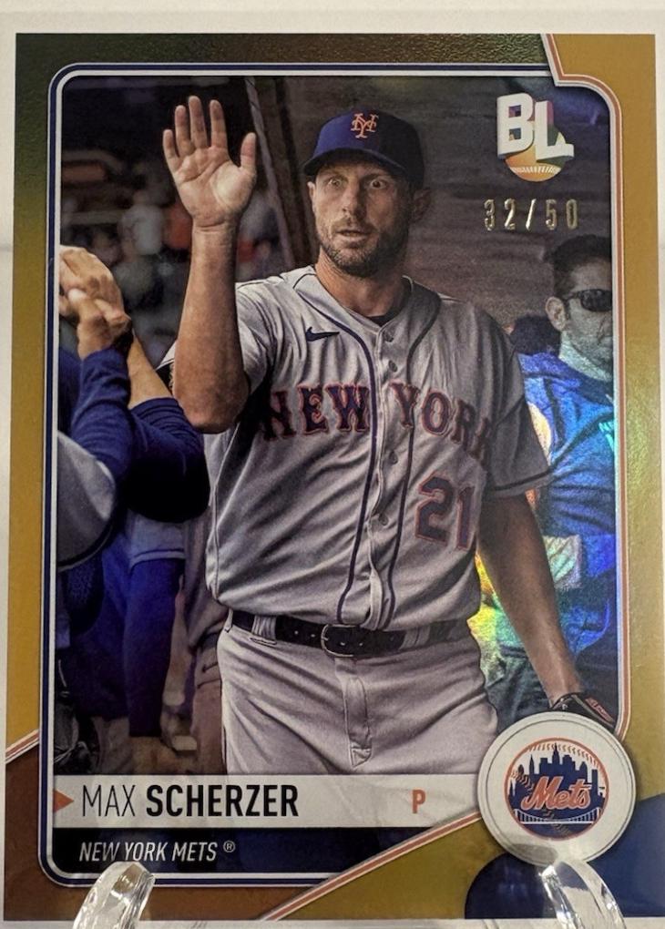 Max Scherzer [Gold] #WR-18