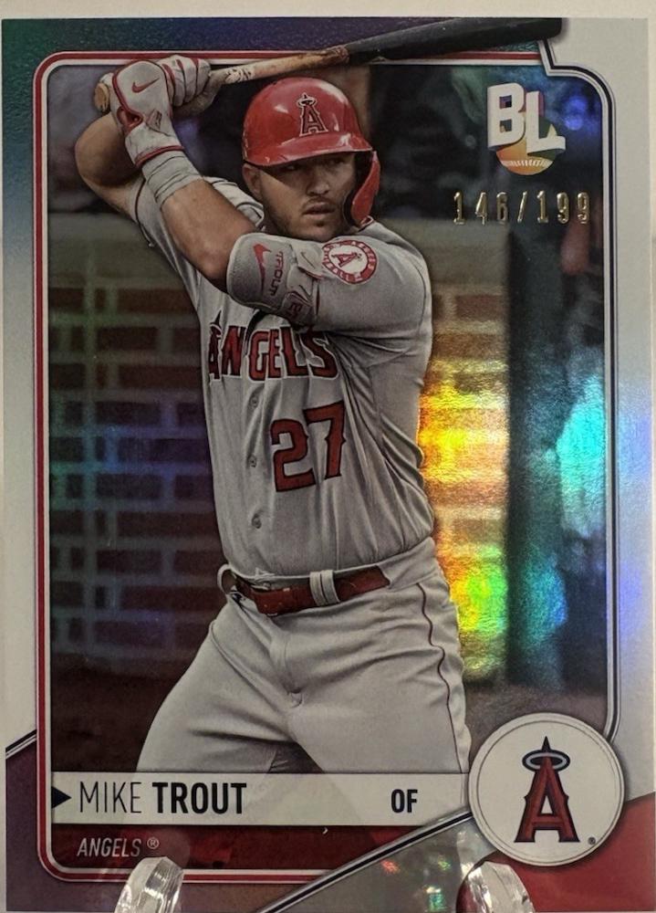 Mike Trout [Silver] #WR-25