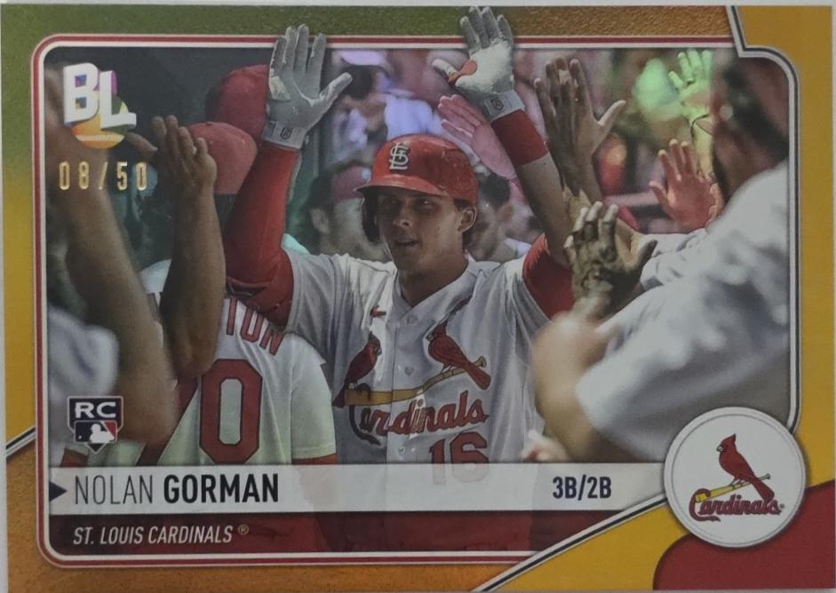 Nolan Gorman [Gold] #WR-3