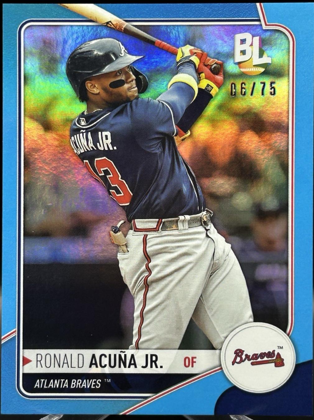 Ronald Acuna Jr. [Blue] #WR-11